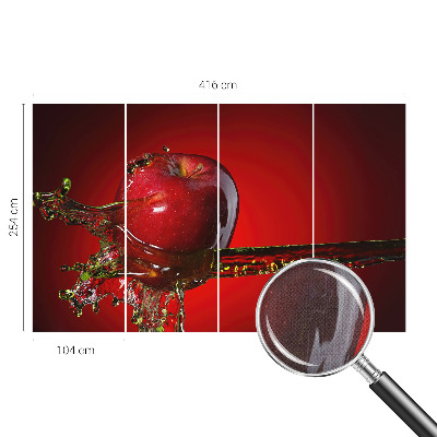 Fotomural decorativo para cabecero de cama Energía jugosa