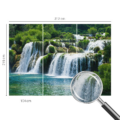 Papel mural texturado decorativo Armonía natural