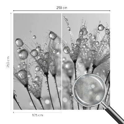 Papel mural con patrón decorativo Delicadeza húmeda