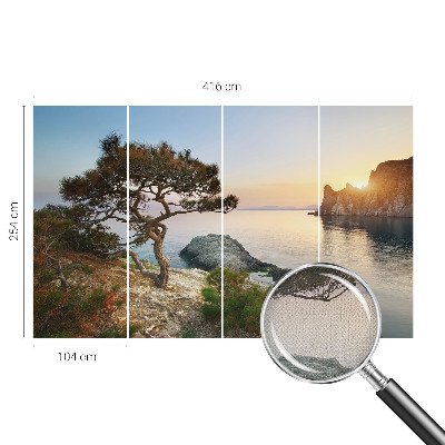 Mural de pared con estampado hermoso Naturaleza pacífica