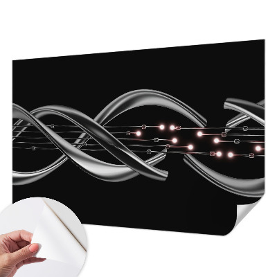 Fotomural decorativo para cabecero de cama con patrón trenzado
