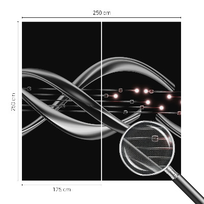 Fotomural decorativo para cabecero de cama Patrón trenzado