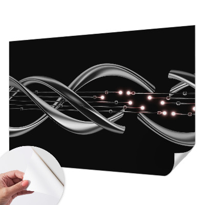 Fotomural decorativo para cabecero de cama con patrón trenzado