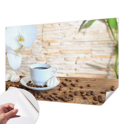 Papel mural con patrón decorativo con un motivo floral de estilo relajante