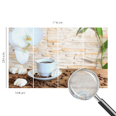 Papel mural con patrón decorativo Relajación floral