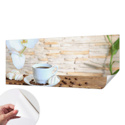 Papel mural con patrón decorativo con un motivo floral de estilo relajante