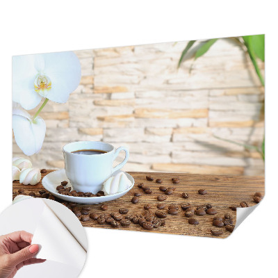 Papel mural con patrón decorativo con un motivo floral de estilo relajante