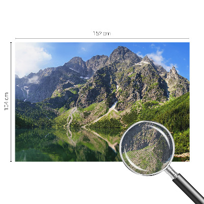 Mural de pared con estampado hermoso Montañas pintorescas