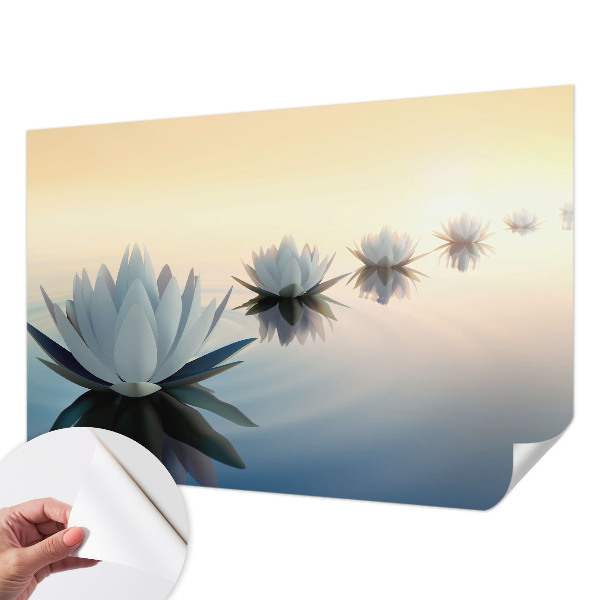 Papel mural con patrón decorativo Vista tranquila