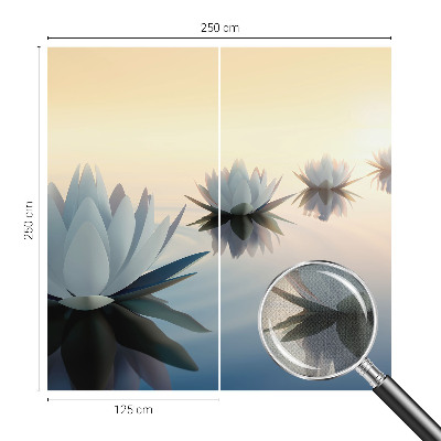 Papel mural con patrón decorativo Vista tranquila