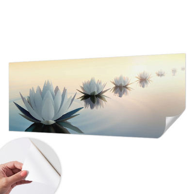 Papel mural con patrón decorativo Vista tranquila