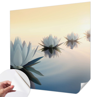 Papel mural con patrón decorativo Vista tranquila