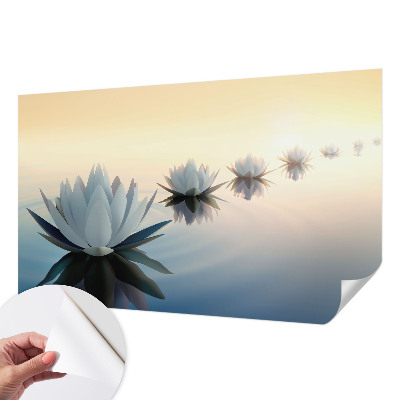 Papel mural con patrón decorativo Vista tranquila