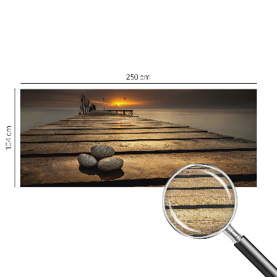 Papel mural con patrón decorativo Atardecer