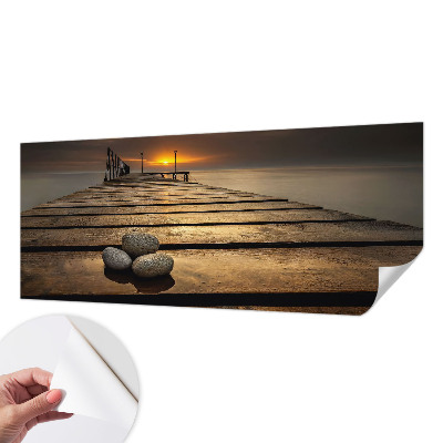 Papel mural con patrón decorativo Atardecer