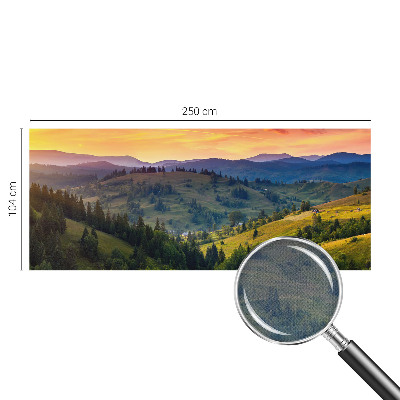 Papel mural texturado decorativo paisaje de montaña