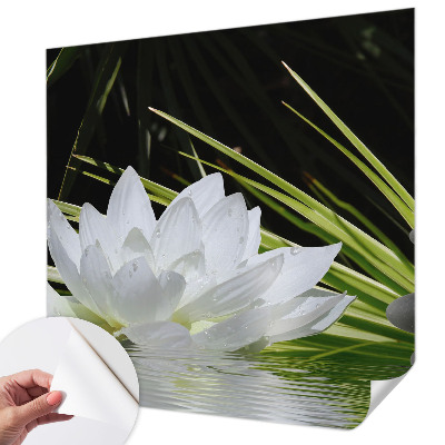 Mural de pared con estampado hermoso Meditación de Lily