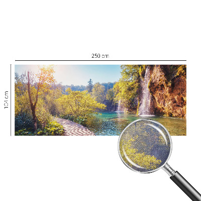 Papel mural con patrón decorativo Paisaje natural