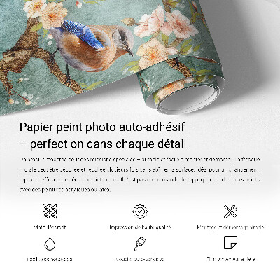 Papel mural con patrón decorativo Metrópolis nocturna