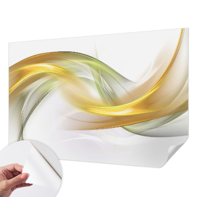 Papel mural texturado decorativo con diseño «Armonía fluida»