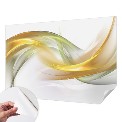 Papel mural texturado decorativo con diseño «Armonía fluida»