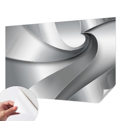 Fotomural decorativo para cabecero de cama con motivos de espirales geométricas