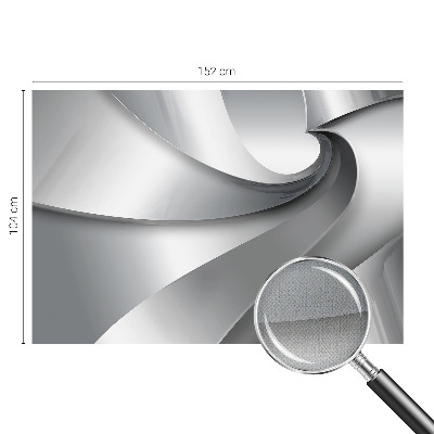 Fotomural decorativo para cabecero de cama espirales geométricas