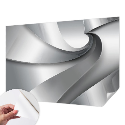 Fotomural decorativo para cabecero de cama con motivos de espirales geométricas