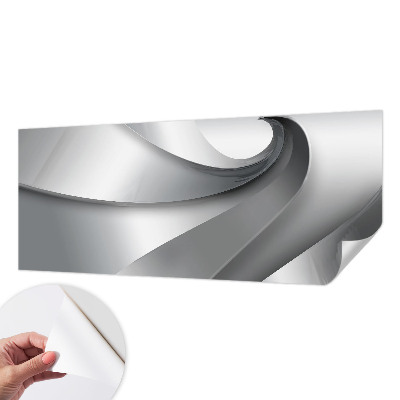 Fotomural decorativo para cabecero de cama con motivos de espirales geométricas