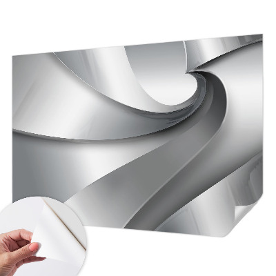 Fotomural decorativo para cabecero de cama con motivos de espirales geométricas