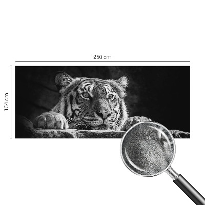 Mural de pared con estampado hermoso Mirada depredadora