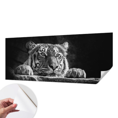 Mural de pared con estampado hermoso Mirada depredadora