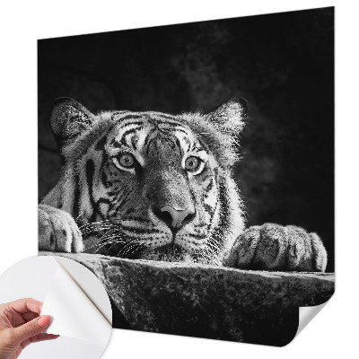 Mural de pared con estampado hermoso Mirada depredadora