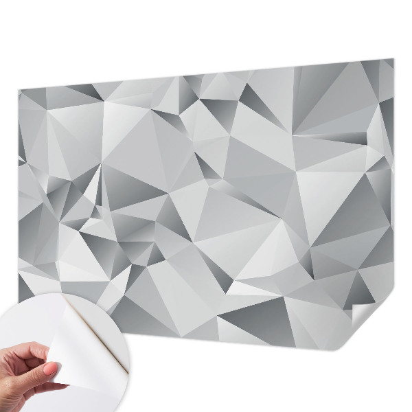 Fotomural decorativo para cabecero de cama con diseño de geometría abstracta