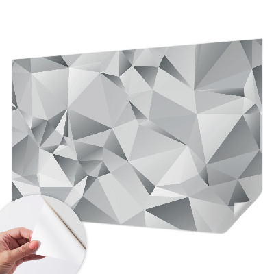 Fotomural decorativo para cabecero de cama con diseño de geometría abstracta