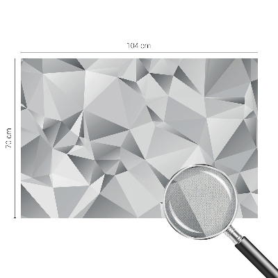 Fotomural decorativo para cabecero de cama con diseño de geometría abstracta