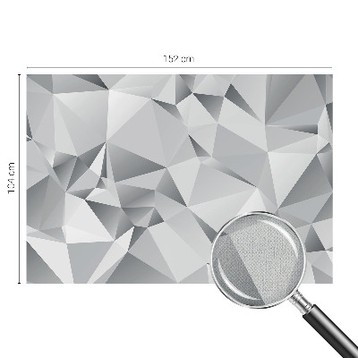 Fotomural decorativo para cabecero de cama con diseño de geometría abstracta