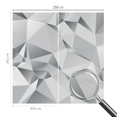Fotomural decorativo para cabecero de cama con diseño de geometría abstracta