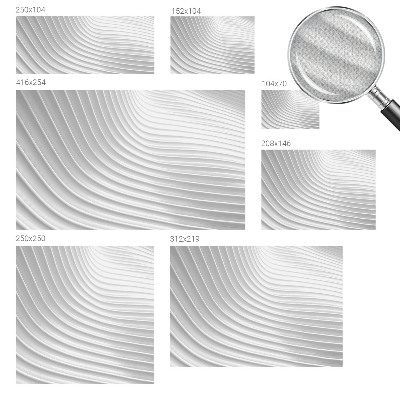 Papel mural texturado decorativo con ondas elegantes