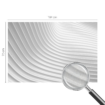 Papel mural texturado decorativo con ondas elegantes