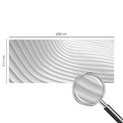 Papel mural texturado decorativo con ondas elegantes