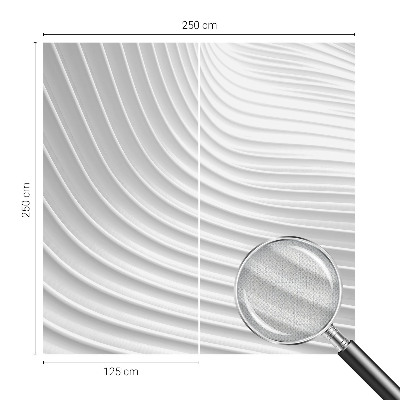 Papel mural texturado decorativo con ondas elegantes