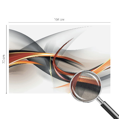 Mural de pared con estampado hermoso Dinámica abstracta