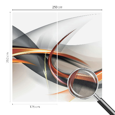 Mural de pared con estampado hermoso Dinámica abstracta