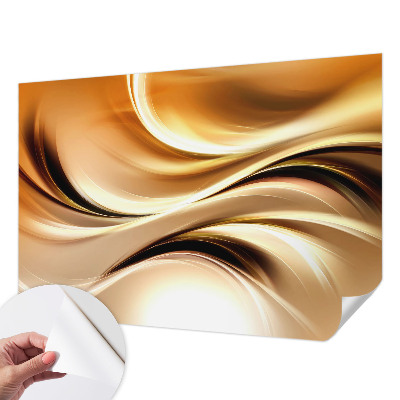 Papel mural texturado decorativo con diseño de líneas fluidas