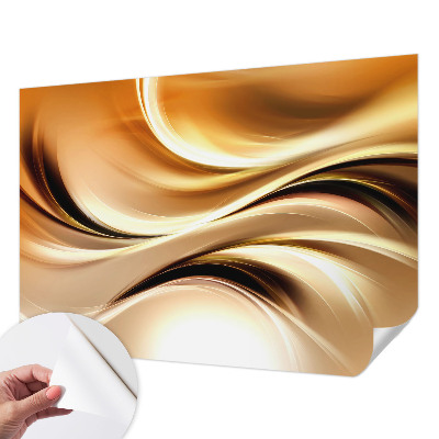 Papel mural texturado decorativo con diseño de líneas fluidas