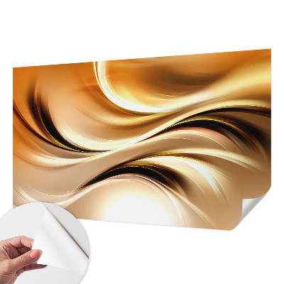 Papel mural texturado decorativo con diseño de líneas fluidas