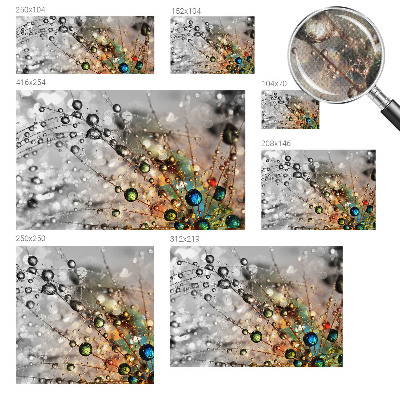 Papel mural con patrón decorativo Yo rocío joyas