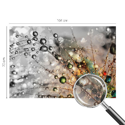 Papel mural con patrón decorativo Yo rocío joyas