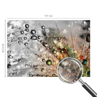 Papel mural con patrón decorativo Yo rocío joyas